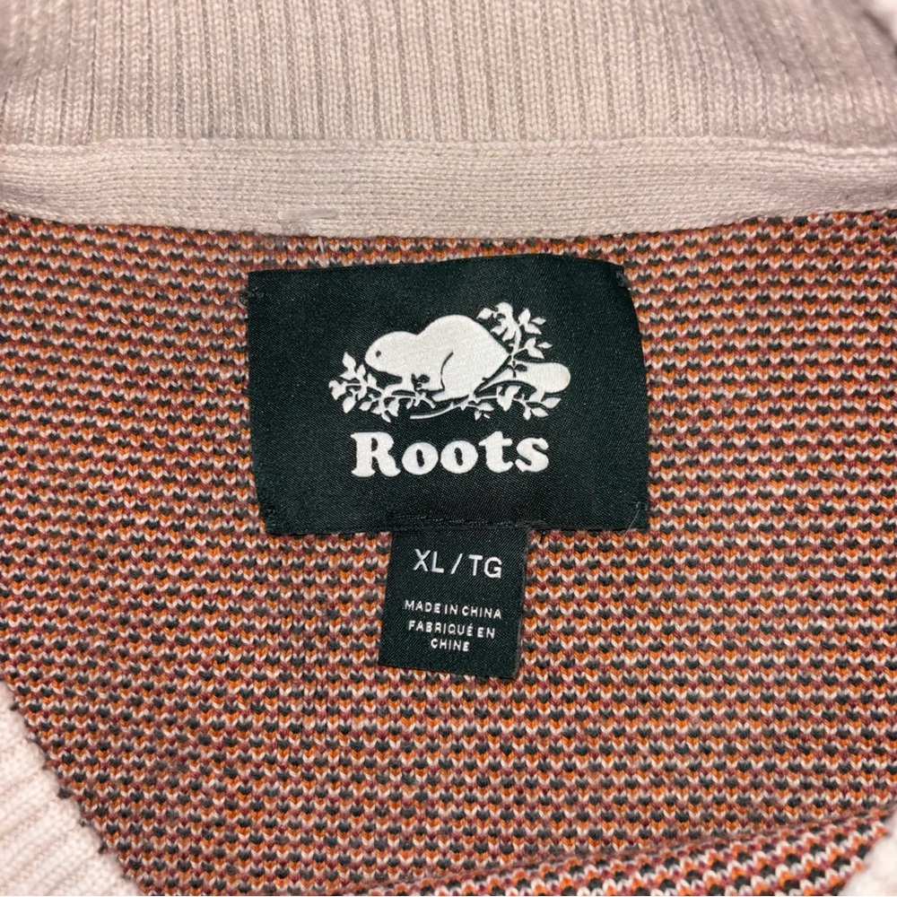 Roots Cabin Mountain Landscape Knit Sweater | Size XL - Picture 3 of 10